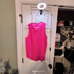 Pre-worn MINT Lululemon Women's Size 8 Pink Racer Tank Top